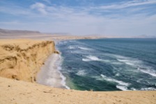 Pacific Ocean on the Paracas reserve
